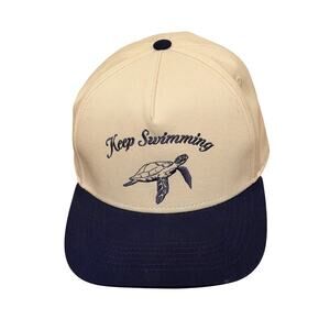 Follow Your Legend Just Keep Swimming Baseball Cap Hat Adjustable SnapBack